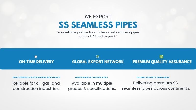 SS Seamless Pipes UAE