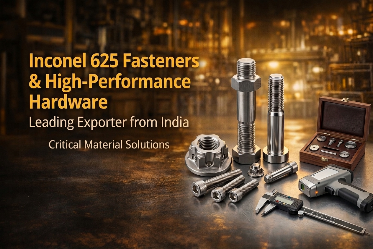 Inconel 625 Fasteners Exporter in India - Arrow Piping Solutions
