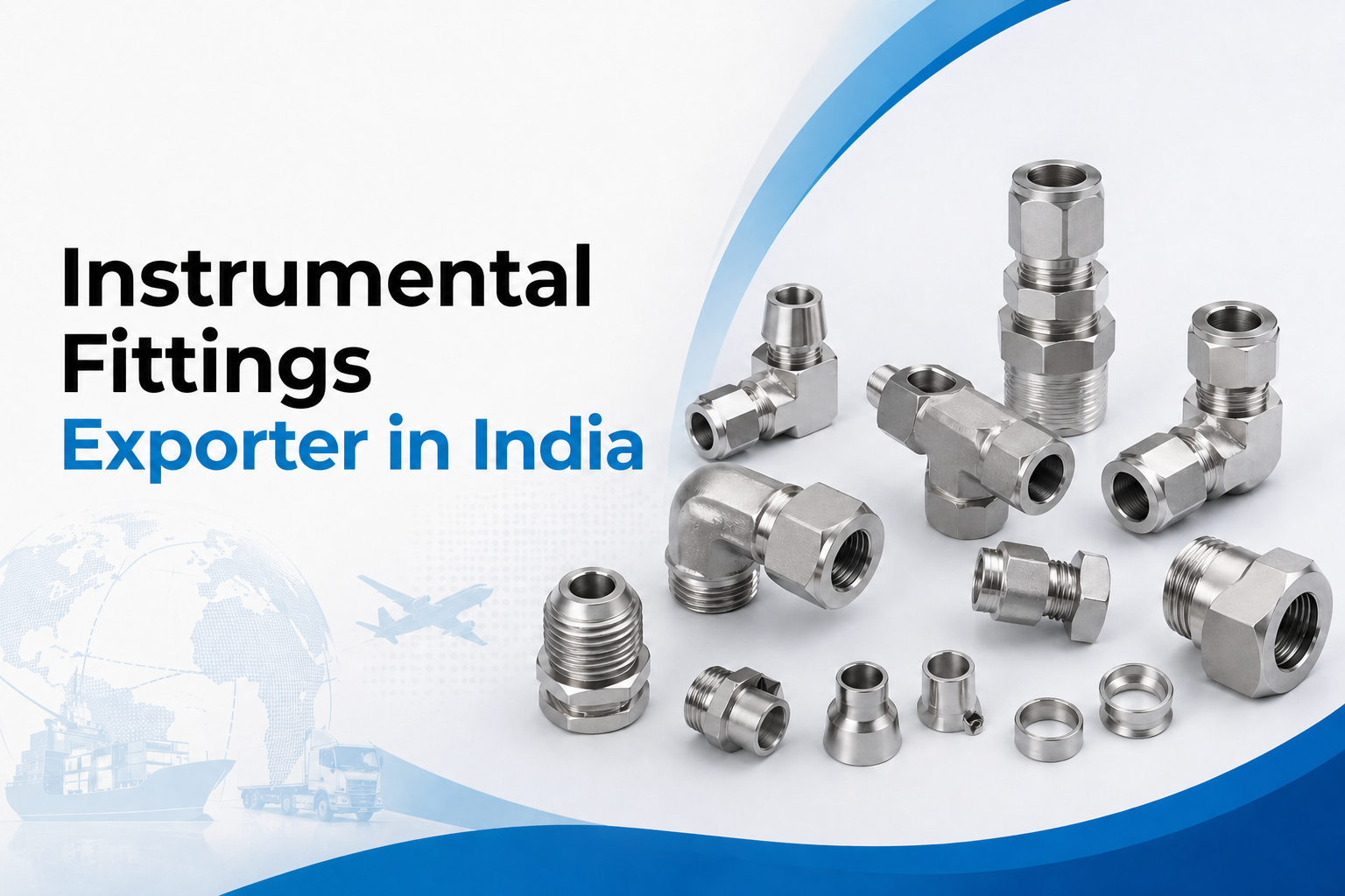 Instrumental Fittings Exporter in India - Arrow Piping Solutions