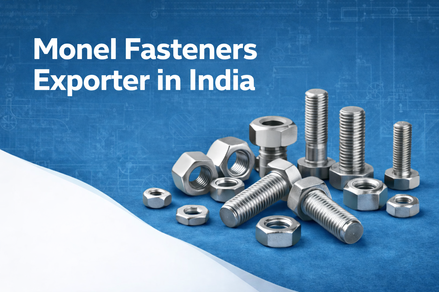 Monel Fasteners Exporter in India - Arrow Piping Solutions
