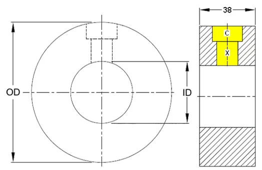 Weld Neck Flange Diagram