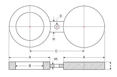 blind-flange-dimensions